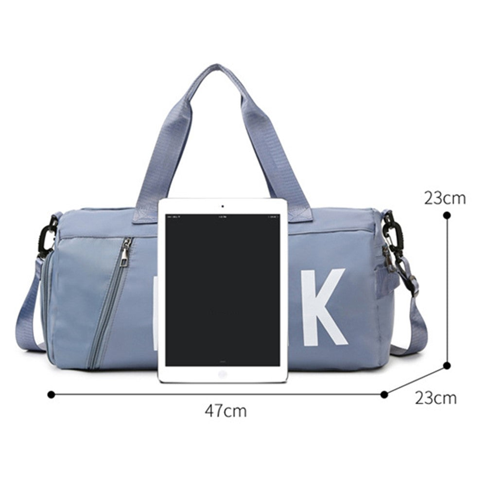 Waterproof Sports Fitness Yoga Tote Oxford Trendy Crossbody Bag Portable Travel Luggage Bag