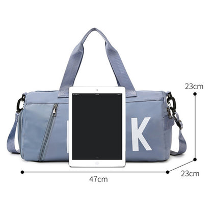 Waterproof Sports Fitness Yoga Tote Oxford Trendy Crossbody Bag Portable Travel Luggage Bag