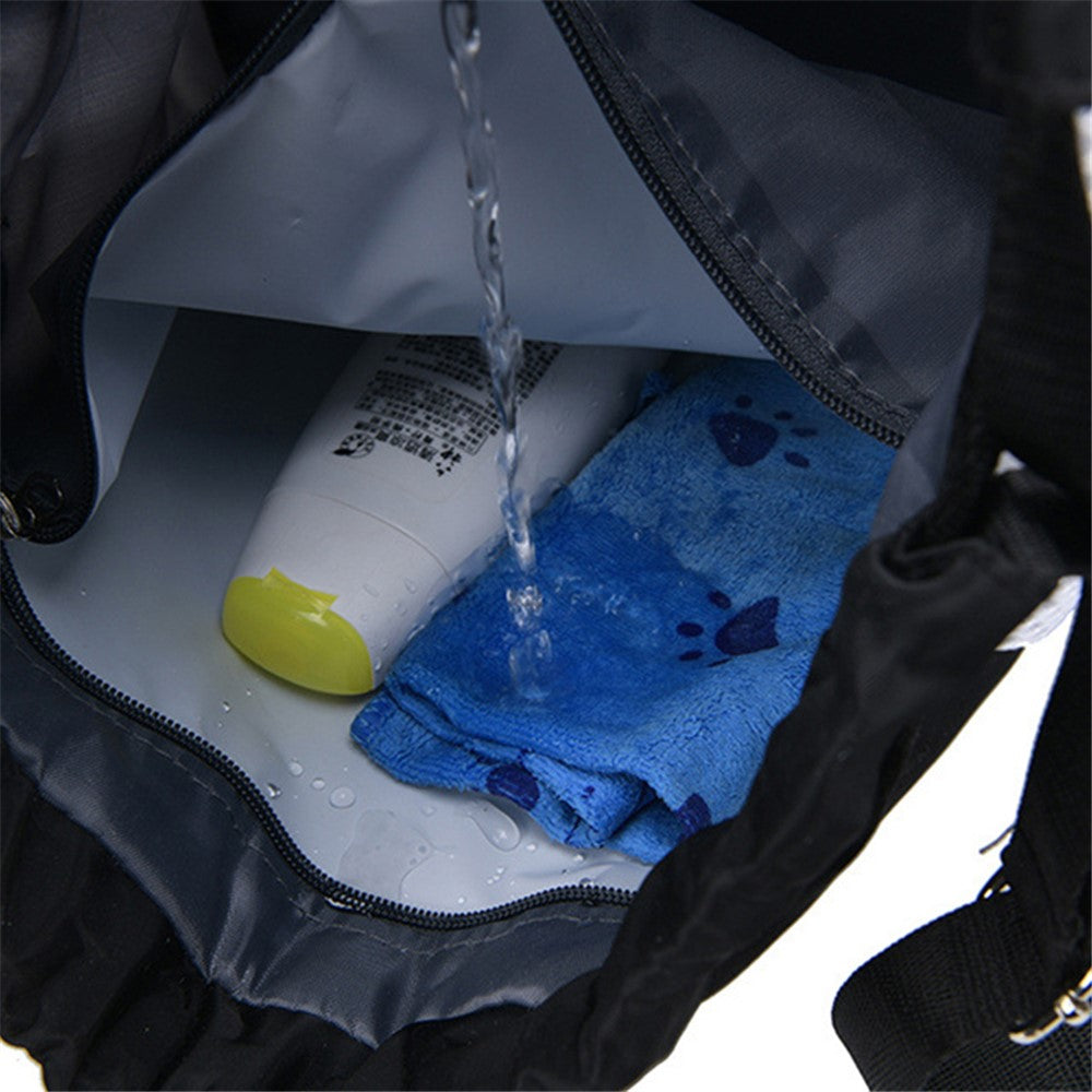 Oxford Cloth Sports Drawstring Backpack Fitness Yoga Shoes Clothes Storage Backpack