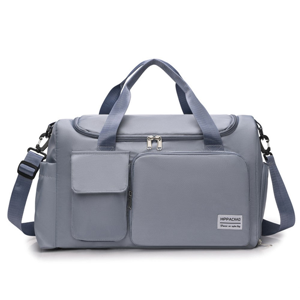 Stylish Oxford Cloth Waterproof Sport Fitness Tote Crossbody Bag Travel Luggage Bag