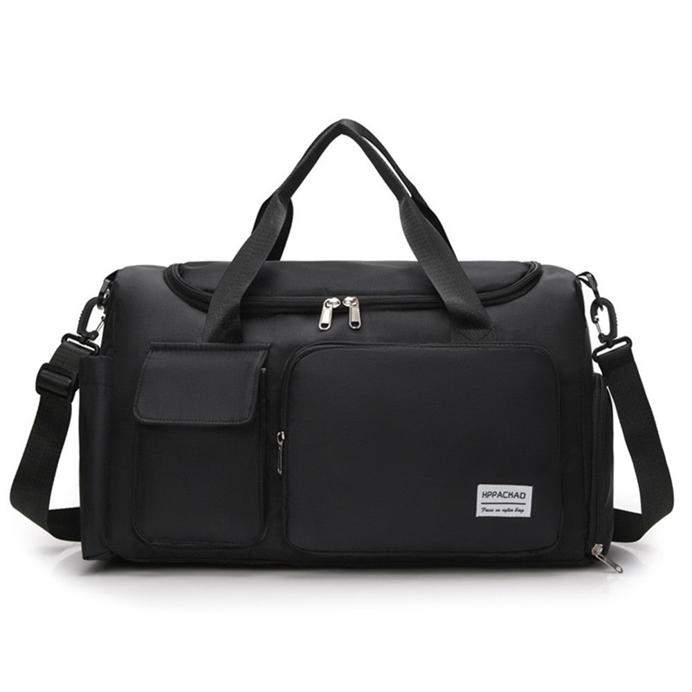 Stylish Oxford Cloth Waterproof Sport Fitness Tote Crossbody Bag Travel Luggage Bag