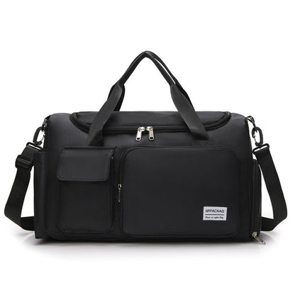 Stylish Oxford Cloth Waterproof Sport Fitness Tote Crossbody Bag Travel Luggage Bag