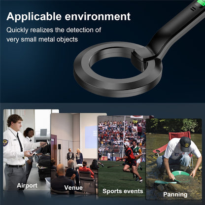 G-P Handheld LCD Display Metal Detector Portable Pin Pointer Treasure Finder Probe with Buzzer Alarm / Vibration