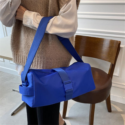 Nylon Sports Gym Bag Duffle Bag Weekend Overnight Shoulder Bag Handbag