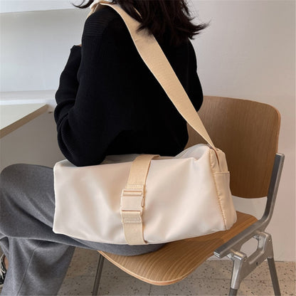 Nylon Sports Gym Bag Duffle Bag Weekend Overnight Shoulder Bag Handbag