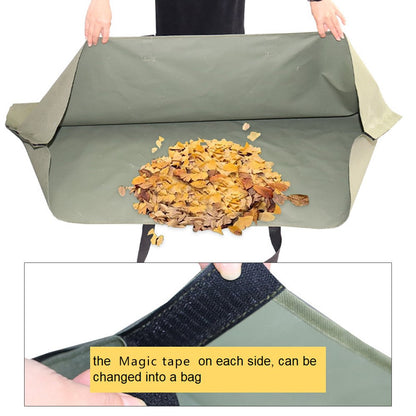 KG0266 600D Oxford Cloth Garden Waste Bag Reusable Yard Leaf Bag with Dual Handle