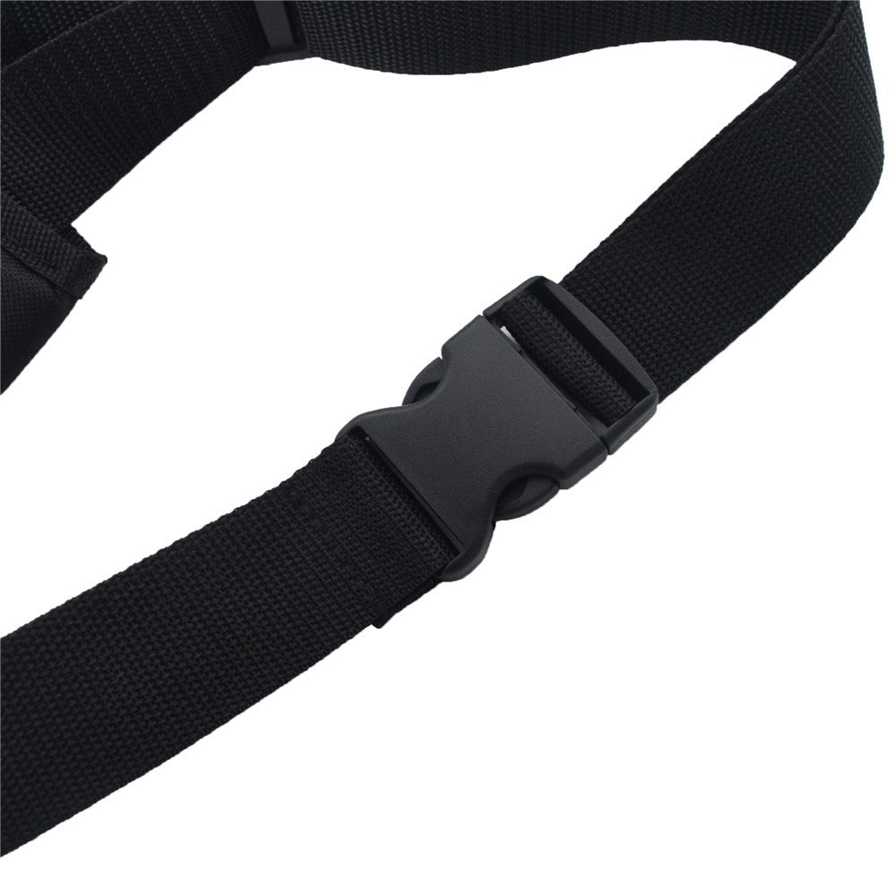 Tool Belt Pouch 600D Oxford Fabric with Waist Strap Multipurpose Repair Tool Organizer Bag 25.5 x 12.5 x 3cm