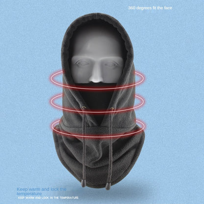 TT-DT Polar Fleece Balaclava Face Mask Windproof Neck Scarf Hood Warmer for Winter Outdoor Sports