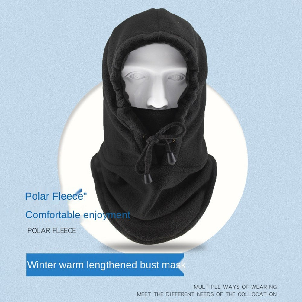TT-DT Polar Fleece Balaclava Face Mask Windproof Neck Scarf Hood Warmer for Winter Outdoor Sports