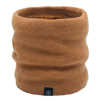Winter Neck Warmer Fleece Neck Gaiter Thick Windproof Scarves for Women Men