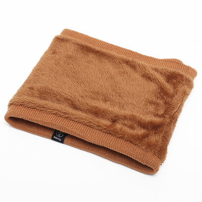 Winter Neck Warmer Fleece Neck Gaiter Thick Windproof Scarves for Women Men