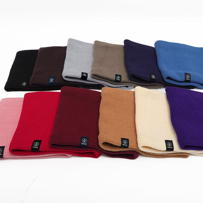 Winter Neck Warmer Fleece Neck Gaiter Thick Windproof Scarves for Women Men