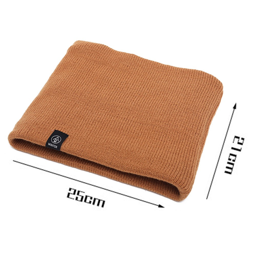 Winter Neck Warmer Fleece Neck Gaiter Thick Windproof Scarves for Women Men