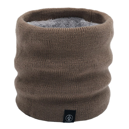 Winter Neck Warmer Fleece Neck Gaiter Thick Windproof Scarves for Women Men