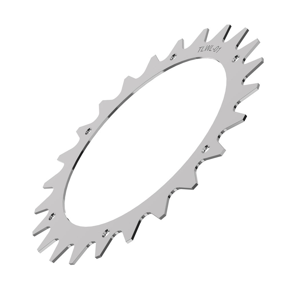 TLWL-01 2Pcs / Set 205mm Spikes for Worx Landroid S / M Robot Mower SPCC Wheel Spikes