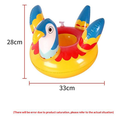 Inflatable Cup Holder Pool Float Watermelon Pineapple Donut Swan Fruit Pool Party Drink Holder