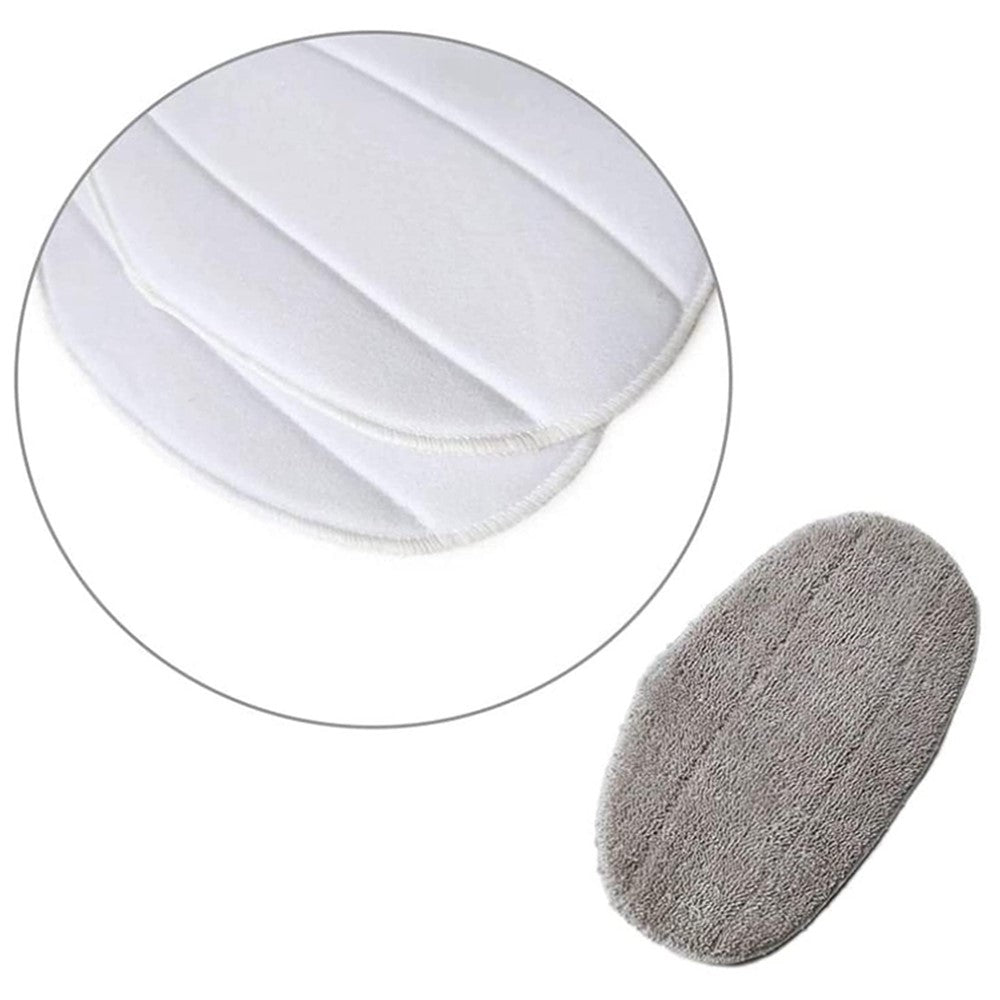 5Pcs/Set Spare Steam Mop Cloth Microfiber Cloth Steamer Pad for Leifheit Clean Tenso