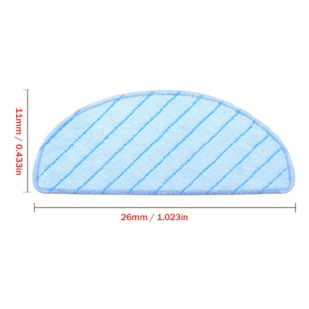 5Pcs/Set Spare Disposable Mop Cloth Disposable Microfiber Cleaning Pad for Ecovacs Deebot T9 AIVI T9 PRO T9 MAX T9 POWER