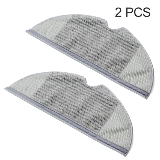 2Pcs For Xiaomi Mijia 1C 2C 1T F9 D9 Robot Washable Mop Cloth Vacuum Cleaner Parts