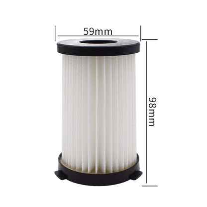 For MOOSOO D600 / D601 2Pcs / Set HEPA Filters Replacement Vacuum Cleaner Accessory