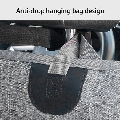 LDLC CZD-U-03 Car Rear Seat Protective Cover Waterproof Oxford Cloth Pet Dog Car Back Seat Cushion Mat with Mesh Window