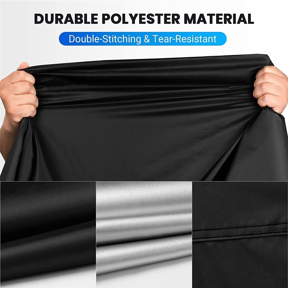 L: 220x95x110cm Motorcycle 210D Oxford Cloth Cover Sun-Proof Rain-Proof Motorbike Cover Protector