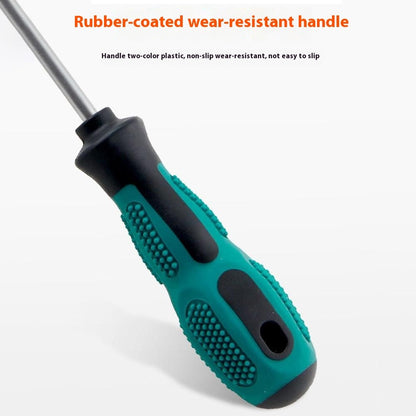 9 PCS Screwdriver Set Two Tone Rubber Handle Magnetic Phillips  /  Flathead Multi-Function Repair Tool