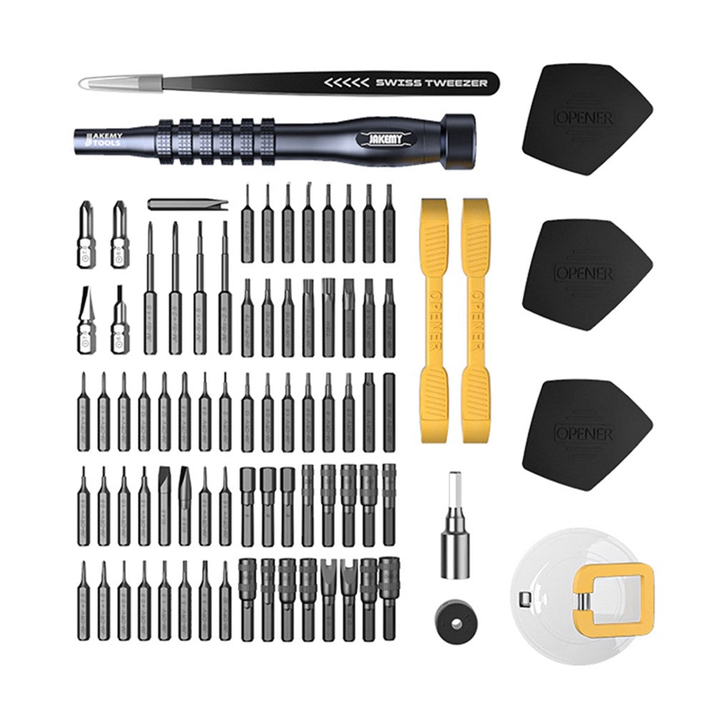 JAKEMY JM-8187 Multi-function Screwdriver Set with Bits, Computer Cell Phone Disassembly Repair Tool Kit