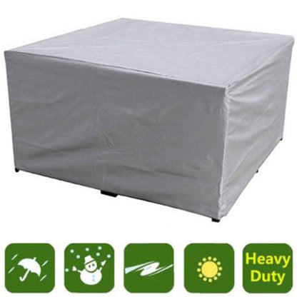 270x180x89CM Patio Bistro Table Cover Waterproof Oxford Cloth Chair Protector