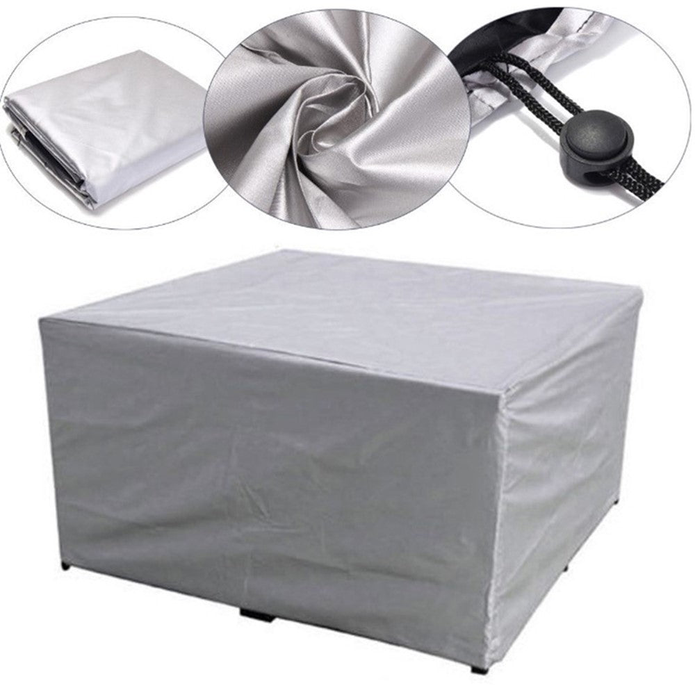 270x180x89CM Patio Bistro Table Cover Waterproof Oxford Cloth Chair Protector