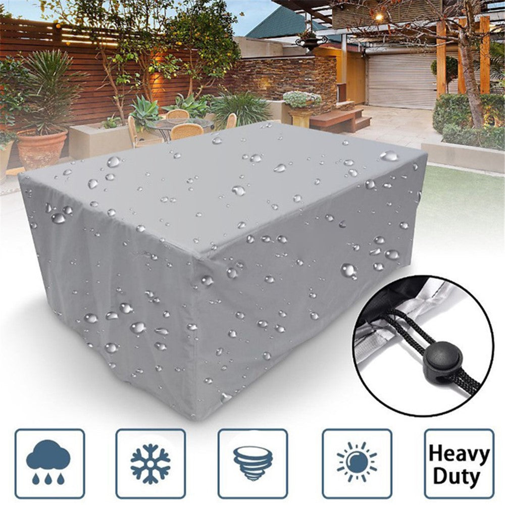 123x61x72CM Patio Bistro Table Cover Waterproof Oxford Cloth Chair Protector