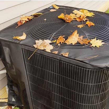 KG0268 Air Conditioner Cover Full Mesh with Detachable Waterproof Top Size L