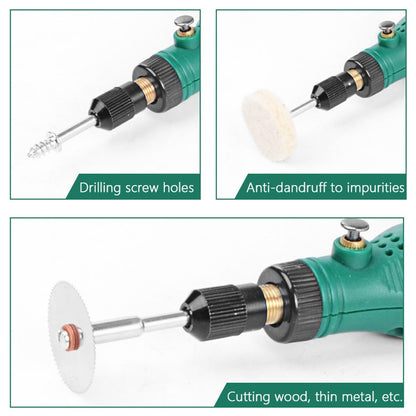 3.6V LED Speed Adjustable 2.3mm Electric Screwdriver Bit Kit Mini Rechargeable Home Repair Tool