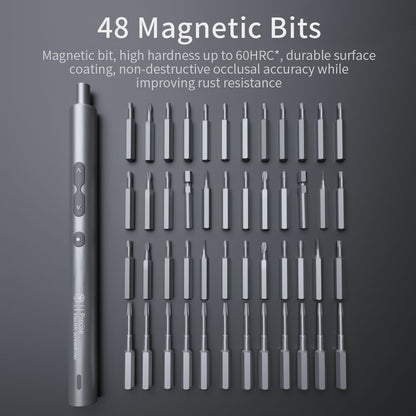 KING'SDUN 62-in-1 Handheld Screwdriver Set with 48 Bits Portable Metal Precision Screwdriver with LED Light