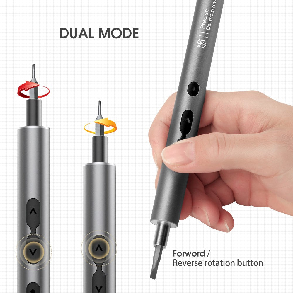 KING'SDUN KS-882038 62-in-1 Precision Repair Electric Screwdriver Set with 48 Bits Portable Handheld Screwdriver
