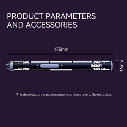 JAKEMY JM-Y07 Household Electric Screwdriver Lightweight Portable Screwdriver for Cameras, PCs, Drones, Phones