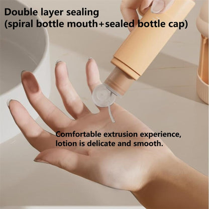 4-in-1 Travel Refillable Bottle Set Portable Squeezed Empty Lotion Shampoo Container