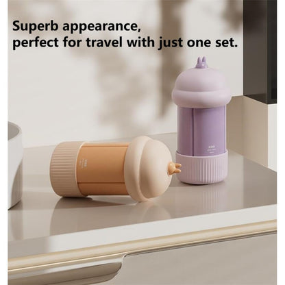 4-in-1 Travel Refillable Bottle Set Portable Squeezed Empty Lotion Shampoo Container