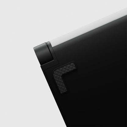 ZM-A1C Temperature Display Foldable LED Digital Alarm Clock with Night Light and 10W Wireless Charger