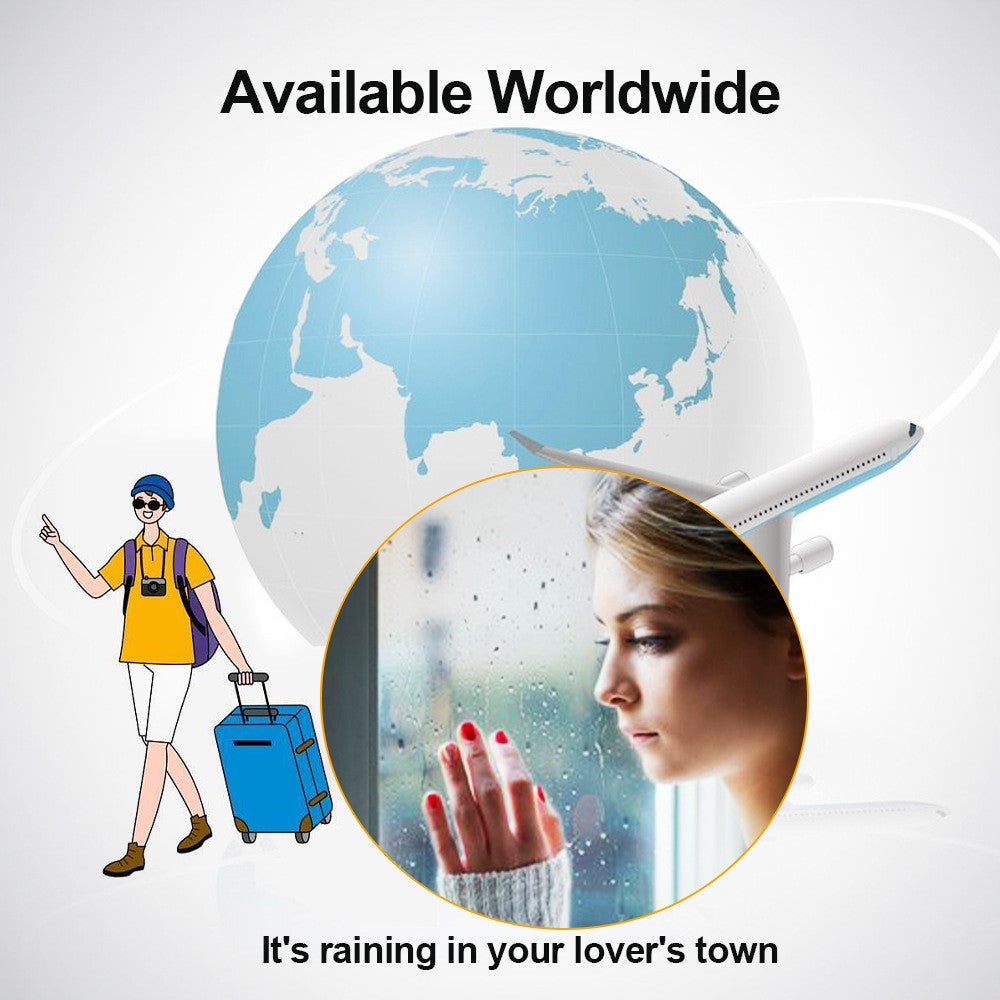 Animation Electronic Album Smart Clock 1.54-inch Screen WiFi Weather Forecast Station (CE / Rohs Certified)