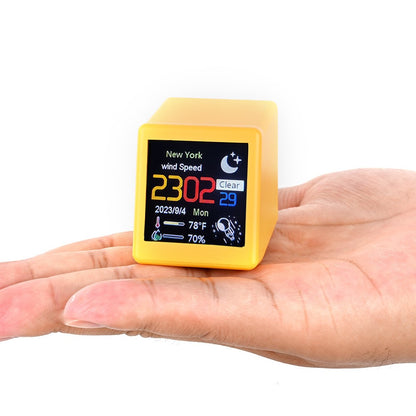 Animation Electronic Album Smart Clock 1.54-inch Screen WiFi Weather Forecast Station (CE / Rohs Certified)