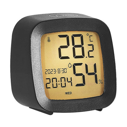 Digital Alarm Clock with Backlight Battery Operated Temperature Humidity Monitor Alarm Clock