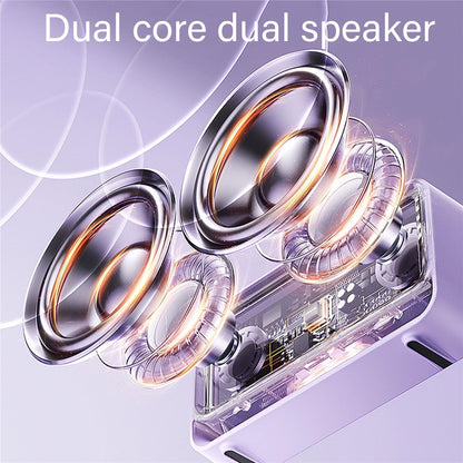 Digital Alarm Clock with Visual Timer 3 Level Brightness USB Rechargeable Countdown LCD Time Reminder