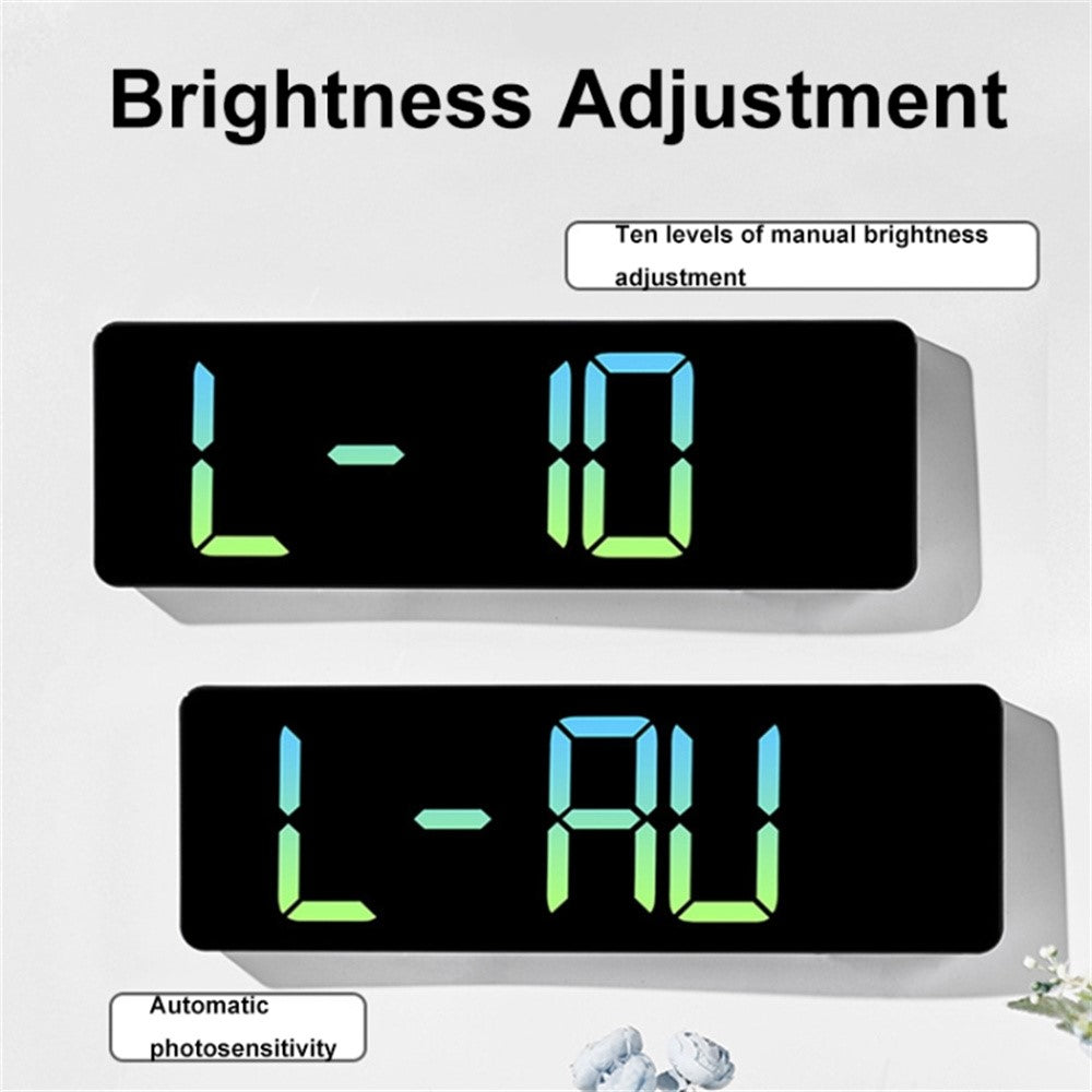 5526 LED Digital Display Electronic Wall Clock Multi-Function Countdown Alarm Clock