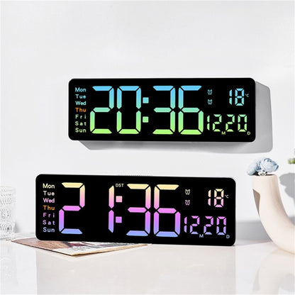 5526 LED Digital Display Electronic Wall Clock Multi-Function Countdown Alarm Clock
