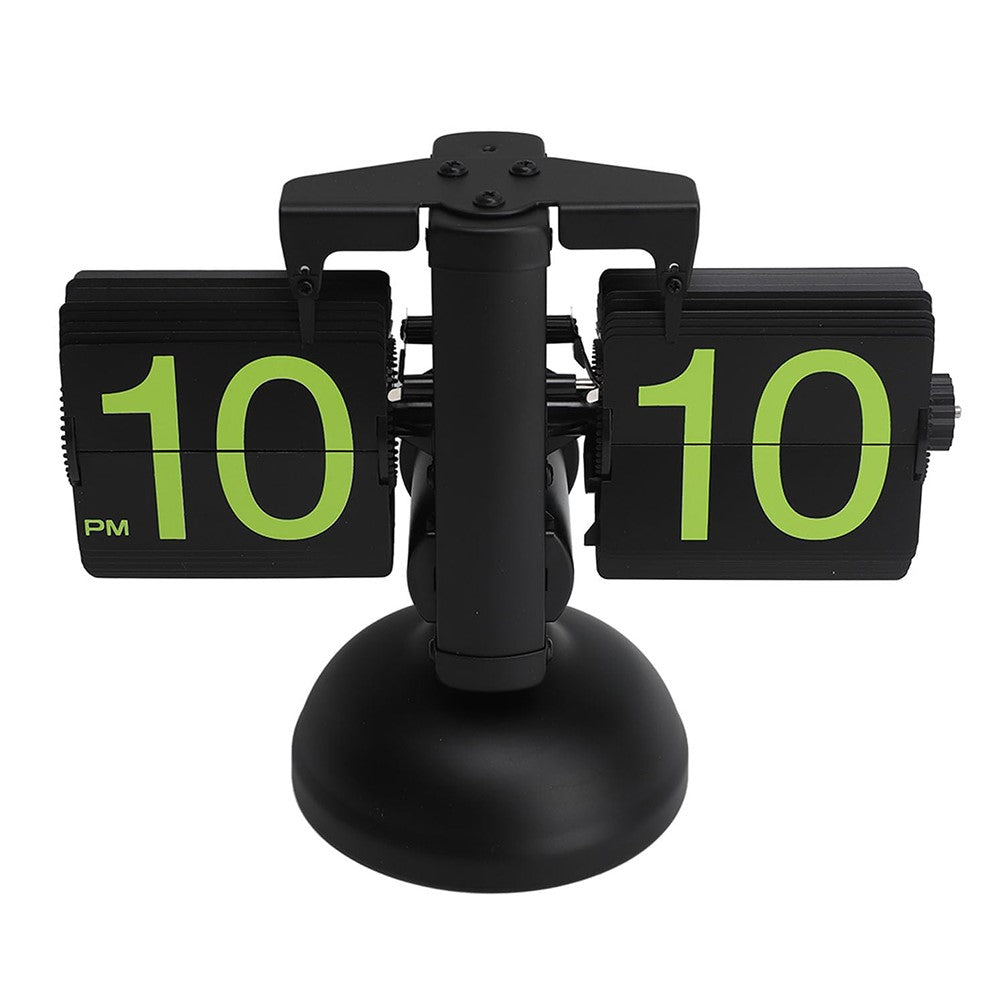 Automatic Flip Page Clock Home Retro Balance Page Turning Table Clock (without Battery)