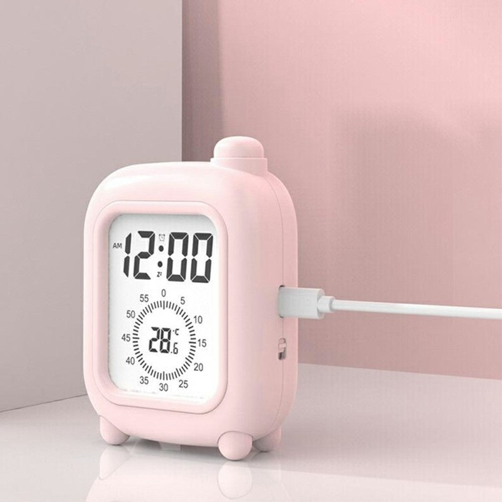 Mini Suitcase Shape Rechargeable Visual Timer Clock Study Work Self-Discipline Time Management Tool