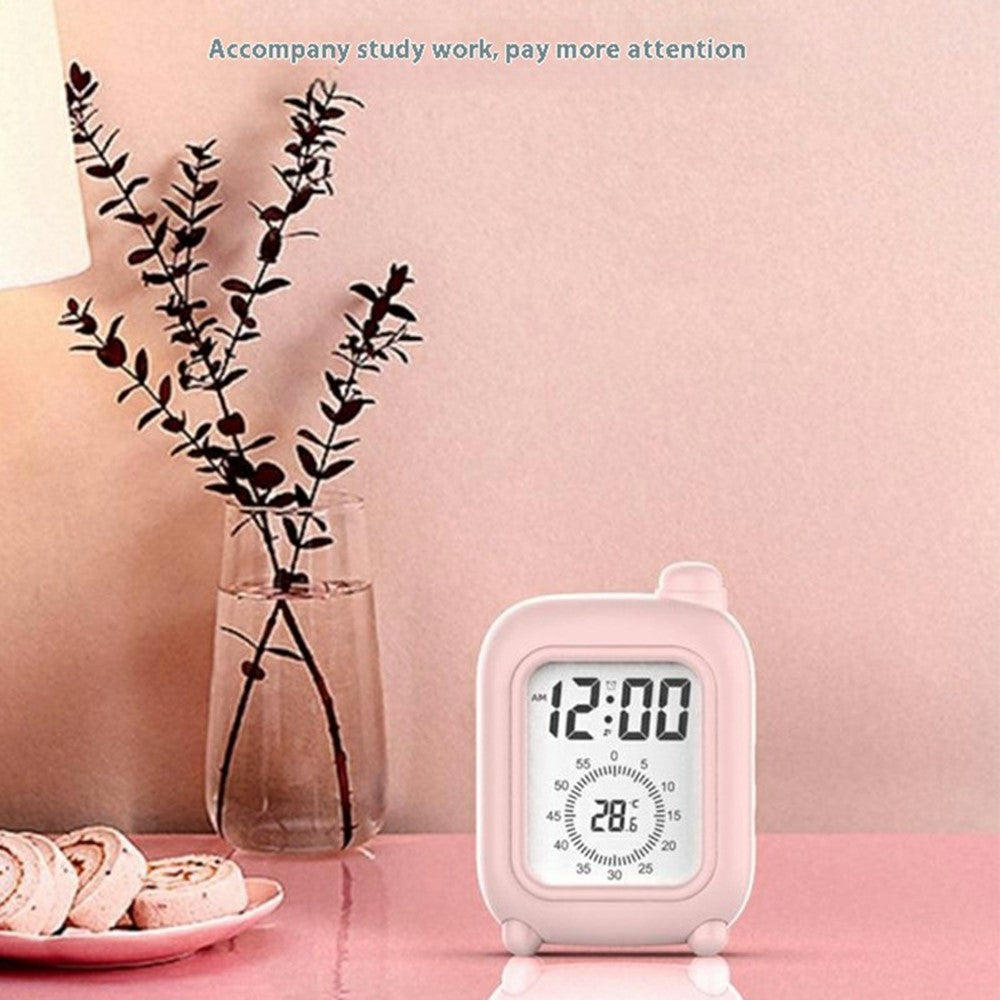 Mini Suitcase Shape Battery Powered Visual Timer Clock Study Work  Self Discipline Time Management Tool