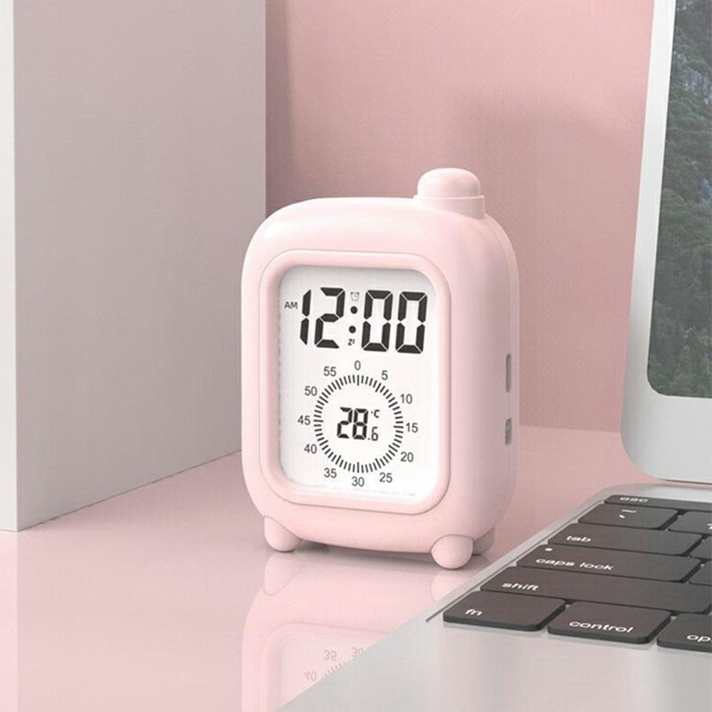 Mini Suitcase Shape Battery Powered Visual Timer Clock Study Work  Self Discipline Time Management Tool