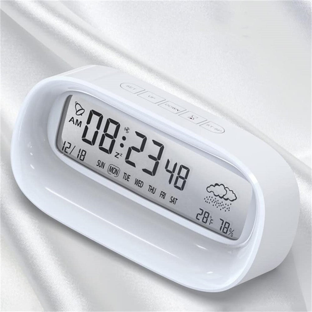Smart Calendar Alarm Clock Transparent Multi-Function Home Office Desktop Digital Clock